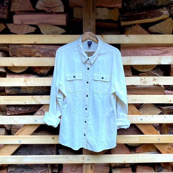 Patagonia Long Sleeved Fjord Flannel Shirt (women’s) - Picture 1 of 2